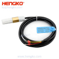 HENGKO316L stainless steel soil temperature and humidity sensor waterproof and dustproof probe iic output for harsh environments